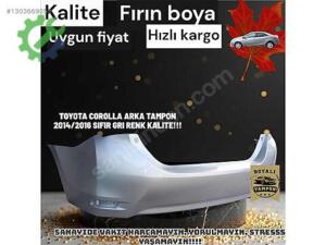 Sıfır Orijinal Arka Tampon Toyota Corolla Grı