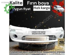 Citroen C3 Orijinal Sıfır Beyaz Ön Tampon