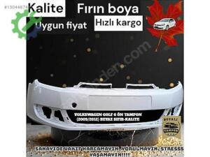 Sıfır Orijinal Ön Tampon Volkswagen Golf Beyaz SIEIR-KALITE