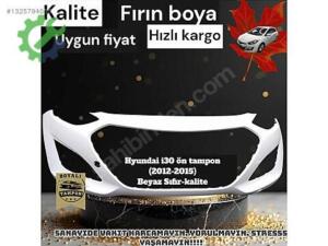 Hyundai i30 Orijinal Sıfır Beyaz Ön Tampon
