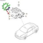 Çıkma Audi A5 Tavan Lambası 1K0947105R