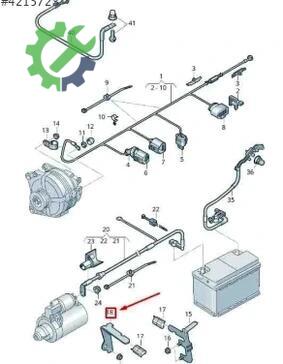 Seat Leon Motor Braketi 1K0971858BE çıkma parça