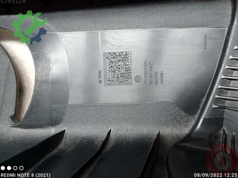 Volkswagen Scirocco Airbag Sargısı 1K8867244C çıkma parça