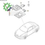 Audi A5 Tavan Lambası 1K8947105BB Sökme Çıkma