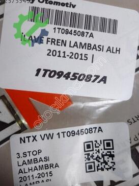 Seat Alhambra Fren Lambası 1T0945087A çıkma parça