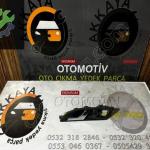1Z0837247 Octavia Sol ön Kapı Kolu içten Açma Orjinal Çıkma