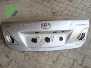 2009 Toyota corolla bagaj kapağı