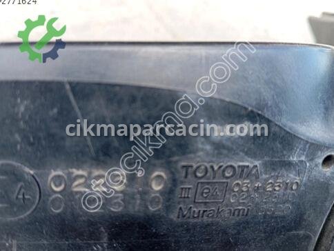 Toyota Corolla Sol Dış Ayna çıkma parça