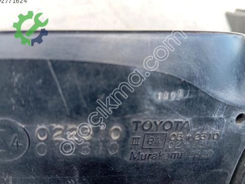 Toyota Corolla Sol Dış Ayna çıkma parça