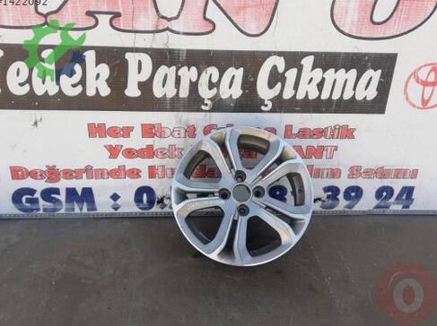 Peugeot 208 Çelik Jant 16INC çıkma parça