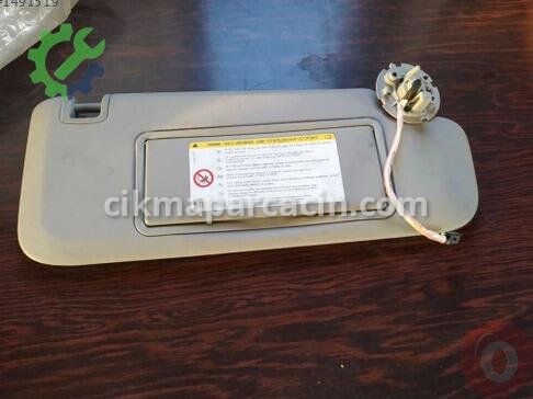 Opel Astra Güneşlik çıkma parça