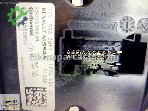Renault Clio Far Beyni 260556623R çıkma parça