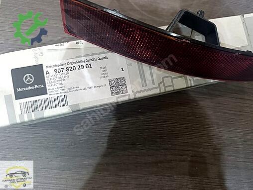 Mercedes-Benz X Sol Arka Stop 9078202901 çıkma parça