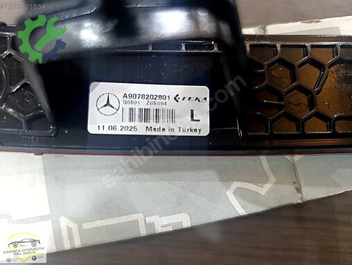 Mercedes-Benz X Sol Arka Stop 9078202901 çıkma parça