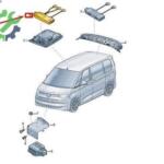 Volkswagen Transporter Elektrik Tesisatı 2N0951173 Sökme Çıkma