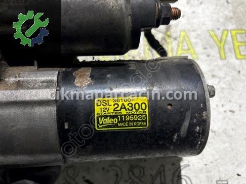 Hyundai Accent Marş Motoru çıkma parça