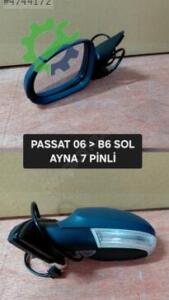 3C1857507 PASSAT B6 SOL AYNA KOMPLE 7 PİNLİ 2006-2010 ARASI