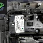 3G0907049B VW PASSAT B8 ARKA KLİMA KONTROL EKRANI