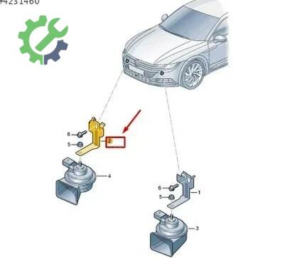 Volkswagen Passat Korna 3G0951182A çıkma parça