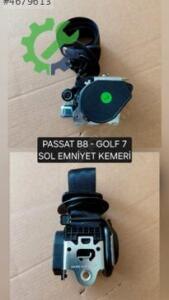 3G1857705 PASSAT – GOLF 7 / 7.5 SOL EMNİYET KEMERİ