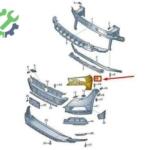 Volkswagen Arteon Tampon Braketi 3G8807177 Sökme Çıkma