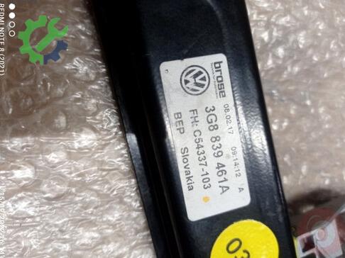 Volkswagen Arteon Kelebek Camı 3G8839461A çıkma parça