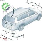 Arka Tampon Volkswagen Passat 2025 Çıkma 3G9853835B