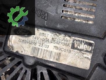 Ford Fiesta Şarj Dinamosu 3S5T10300AA çıkma parça