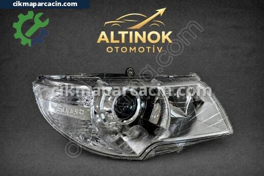 Skoda Superb Mercekli Far çıkma parça