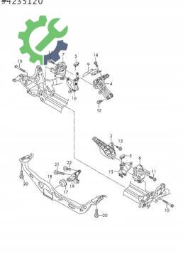 Audi A4 4G0199388 çıkma parça