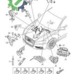 Audi A4 Orijinal Çıkma Motor Braketi 4G0971457E