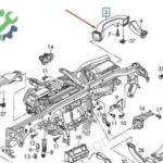 Audi A5 2025 Çıkma Havalandırma Izgaraları 4G1819656A
