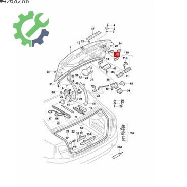 Audi A3 Bagaj 4G5827797 çıkma parça