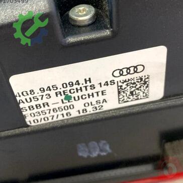 Audi A7 Stop 4G8945094H çıkma parça
