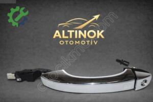4H0837205 AUDİ A6 - A7 - A8 DOL DIŞ KAPI KOLU NİKELAJLI BADEMLİ