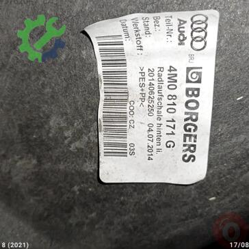 Audi Q7 Davlumbaz 4M0810171G çıkma parça