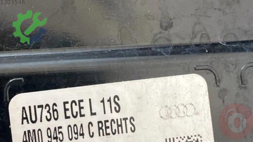 Audi Q7 Stop 4M0945094C çıkma parça