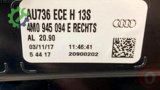 Audi Q7 Stop 4M0945094E çıkma parça