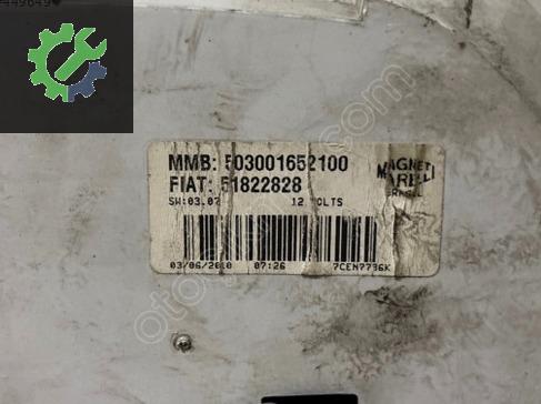 Fiat Linea Gösterge Paneli 51822828 çıkma parça