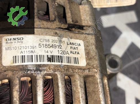 Opel Meriva Şarj Dinamosu 51854912 çıkma parça