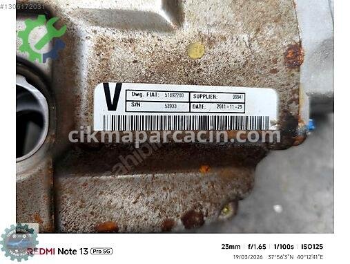 Fiat Punto Evo Elektrikli Direksiyon Motoru 51892280 çıkma parça