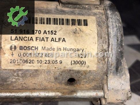 Peugeot Bipper Marş Motoru 51916170 çıkma parça