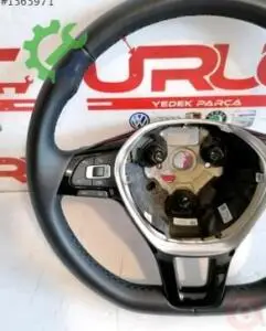 Volkswagen Jetta Orijinal Çıkma Direksiyon Simidi 5C0419091BL