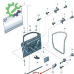 Volkswagen Jetta 2025 Çıkma Kapı 5C6837651