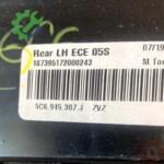 Volkswagen Jetta Stop 5C6945307J Sökme Çıkma