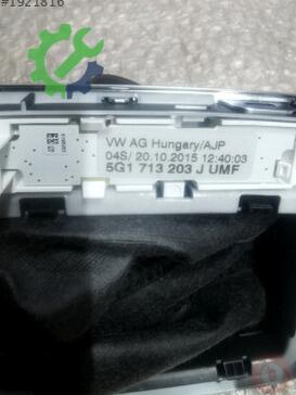 Volkswagen Golf Vites Topuzu 5G1713203J çıkma parça