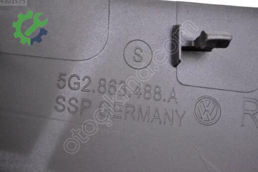 Volkswagen Golf Orta Konsol 5G2863488A çıkma parça