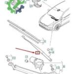 Volkswagen Golf 2025 Çıkma Silecek Kolu 5G2955409