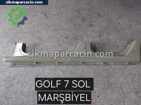 Volkswagen Golf Sol Marşpiyel Sacı çıkma parça