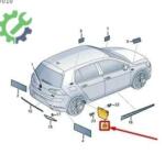 Volkswagen Golf Orijinal Çıkma Marşpiyel Sacı 5H0854857A